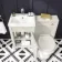 Bermuda Chalk White  Combination Vanity Basin and Hudson Toilet with Wooden Seat 1000mm