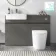 Foster Tungsten Grey Combination Vanity Basin and Boston Toilet 1200mm