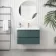 Corsica Midnight Green Wall Hung Basin Drawer Vanity 800mm
