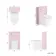 Traditional Cashmere Pink Slimline Back To Wall Unit and Tucson Toilet