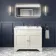 Lucia Chalk White Basin Vanity 1030mm
