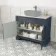 Lucia Inky Blue Cabinet with Marble Top 1030mm - Excludes Counter Top Basin