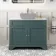 Lucia Midnight Green Cabinet with Marble Top 1030mm - Excludes Counter Top Basin