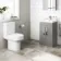 Avon Stone Grey Basin Vanity 500mm and Toilet Set