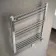 Barcelona Electric Chrome Straight Heated Towel Rail 800x600mm