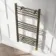 Barcelona Electric Antique Gold Straight Heated Towel Rail 1000x500mm