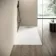 Tokyo Rectangular Matt White Slate Texture Stone Shower Tray 1600x700mm