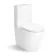 Boston Rimless Fully Back To Wall Close Coupled Toilet With Premium Soft Close Seat