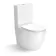 Utah Rimless Close Coupled Toilet With Premium Soft Close Slim Seat