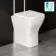 Atlanta Rimless Comfort Height Back To Wall Toilet With Premium Soft Close Seat