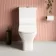Boise Rimless Close Coupled Toilet With Premium Soft Close Slim Seat