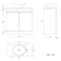 Trent Gloss White Vanity with Oval Counter Top Basin 800mm