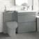 Trent Stone Grey Basin Vanity Drawer and Back To Wall Unit 1300mm