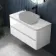 Corsica Gloss White Drawer Vanity with Marble Top 1000mm - Excludes Counter Top Basin