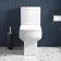 Portland Fully Back to Wall Close Coupled Toilet With Soft Close Seat