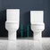 Portland Comfort Height Close Coupled Toilet With Soft Close Seat