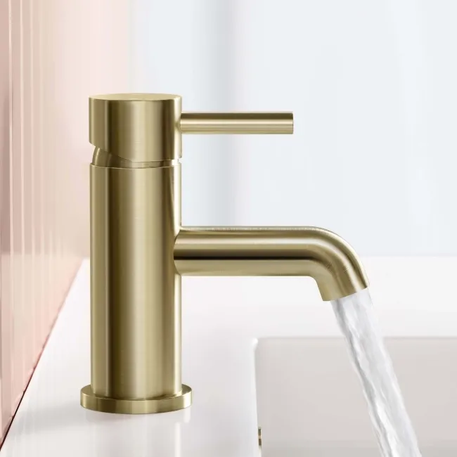 Trent Brushed Brass Basin Mixer Tap