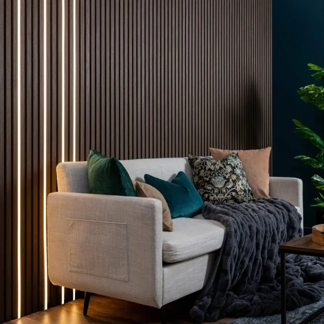 Trepanel Bright® Wall Panel Wifi LED Strip Lights 2.4m Pack of 4