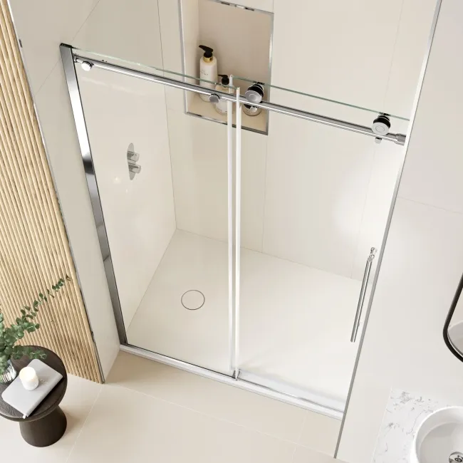 Prague 8mm Soft-Closing Sliding Shower Door 1200mm