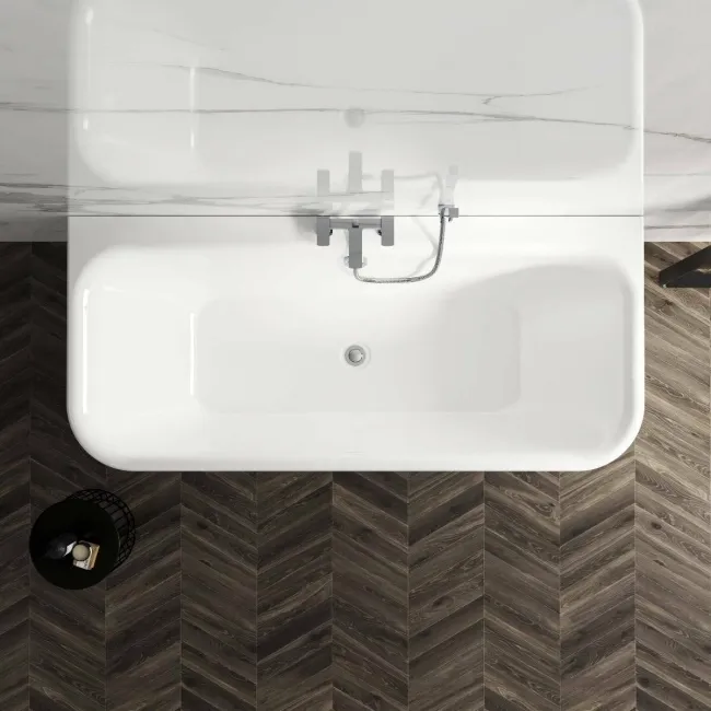 Bond 1700mm Back To Wall Bath