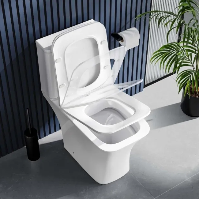 Houston Quick Release Premium Soft Close Slim Toilet Seat