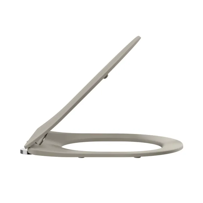 Tulsa Matt Cappuccino Quick Release Soft Close Toilet Seat