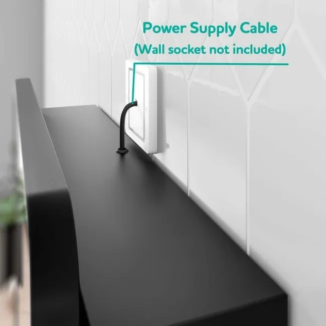 Olivia Black Framed Illuminated LED Mirror Cabinet 710x800mm