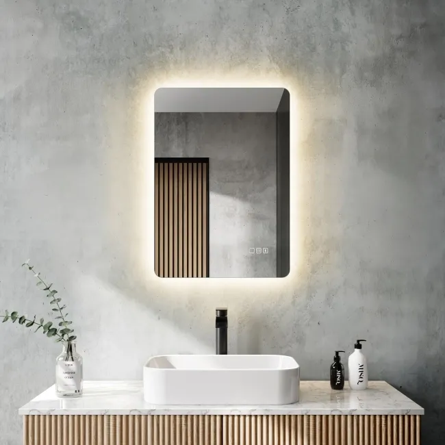 Clara Illuminated LED Mirror With BLUETOOTH Speaker 700x500mm
