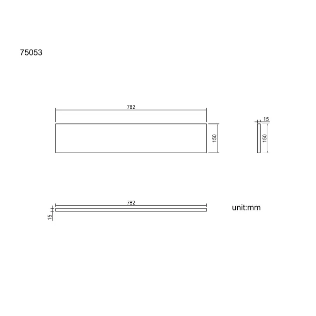 Harper Gloss White Filling Panel