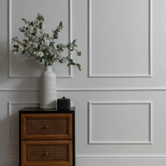 Trepanel Style® Paintable Astragal Moulded PS Wall Beading/Dado