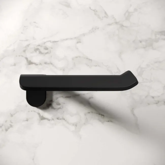 Eloise Matt Black Toilet Roll Holder