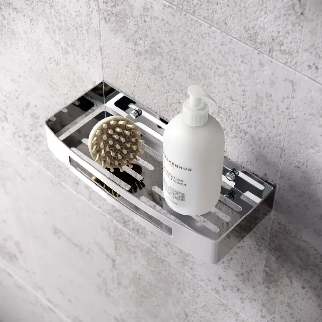 Ivy Chrome Soap Basket