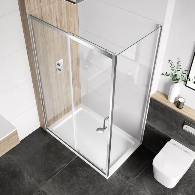 London 6mm Sliding Shower Enclosure 1200x700mm