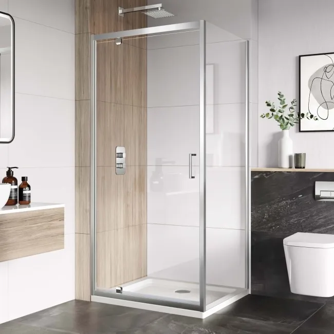 London 6mm Pivot Shower Enclosure 900x760mm