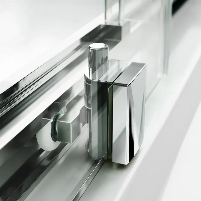 Hamburg Easy Clean 8mm Sliding Shower Enclosure 1100x760mm - Easy Fix Feature