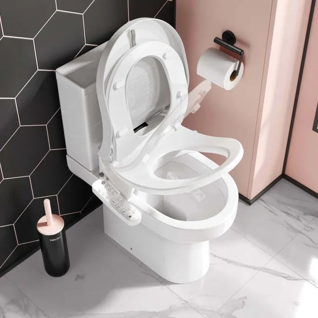 Denver Close Coupled Toilet With Smart Bidet Seat