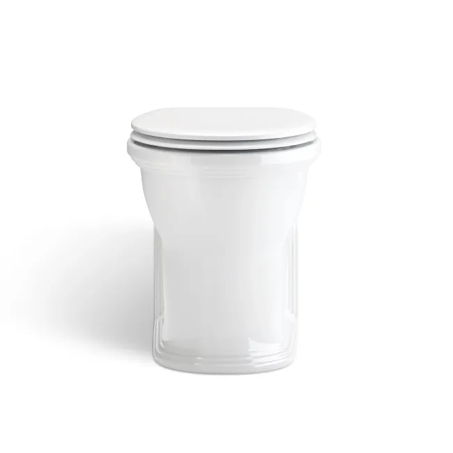 Alma Traditional Rimless Back To Wall Toilet With Premium Soft Close Slim Seat