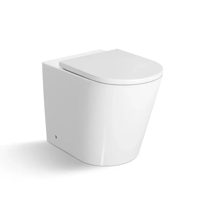 Loma Rimless Back To Wall Toilet With Premium Soft Close Seat