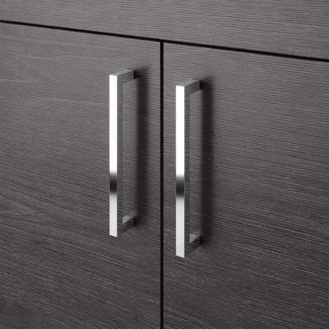 Harper Charcoal Elm Basin Vanity and Back To Wall Toilet Unit 1000mm