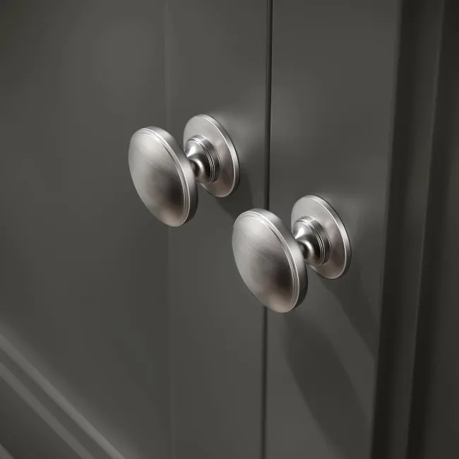 Monaco Graphite Grey Combination Vanity Basin and Seattle Toilet 1200mm