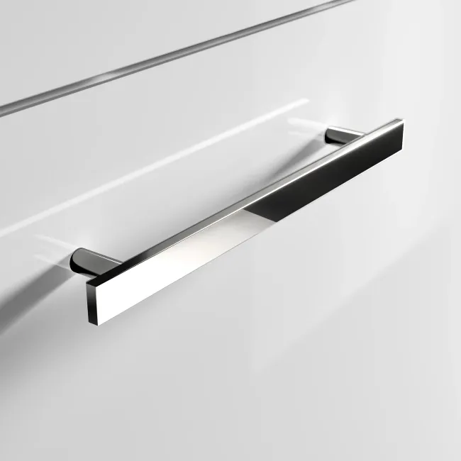 Avon Gloss White Combination Basin Drawer and Boston Toilet 1100mm