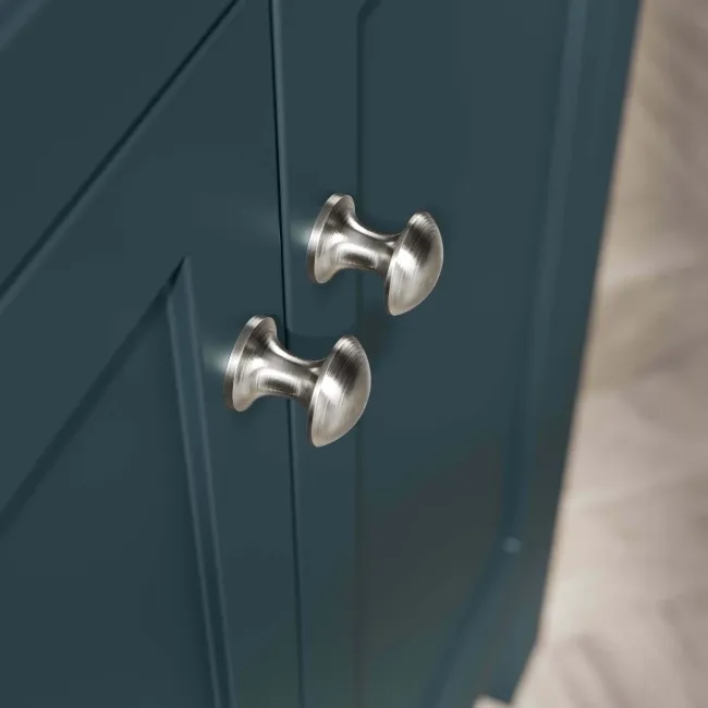 Bermuda Inky Blue Basin Vanity Drawer and Back To Wall Toilet 1100mm (Excludes Pan & Cistern)