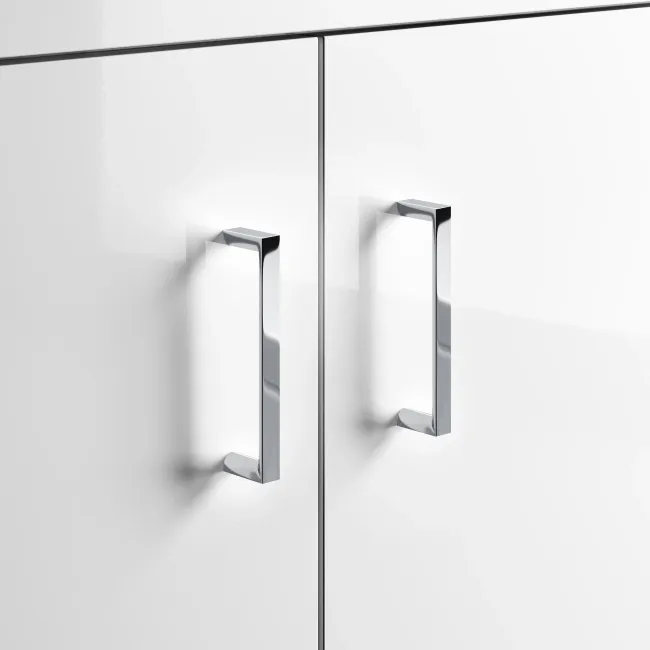 Quartz Gloss White Combination Vanity Basin and Denver Toilet 1150mm