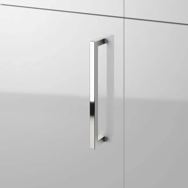 Harper Gloss White Side Cabinet Unit 300mm