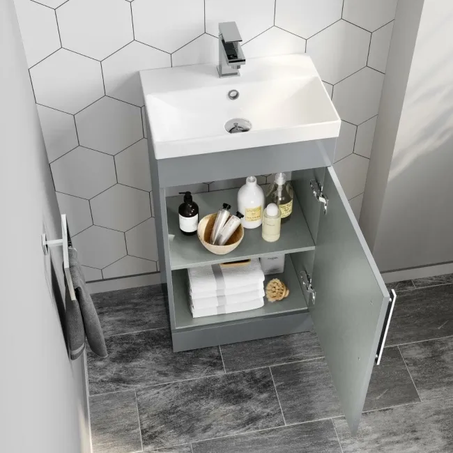 Avon Stone Grey Basin Vanity 450mm