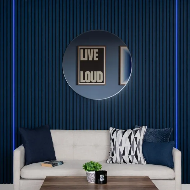 Trepanel Bright® Wall Panel WiFi Multi Colour LED Strip Lights White - 2.4m 2 Pack