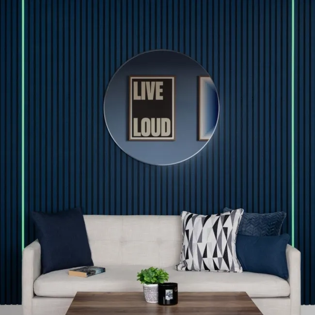 Trepanel Bright® Wall Panel WiFi Multi Colour LED Strip Lights White - 2.4m 2 Pack