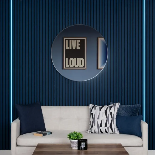 Trepanel Bright® Wall Panel WiFi Multi Colour LED Strip Lights White - 2.4m 2 Pack