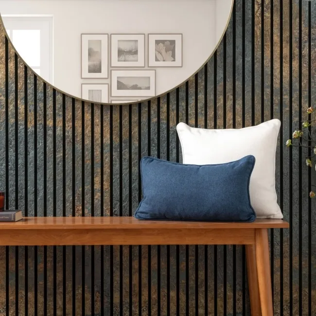 Trepanel Design® Rustic Multicolour Slate Effect Acoustic Wall Panels