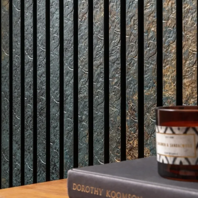 Trepanel Design® Rustic Multicolour Slate Effect Acoustic Wall Panels